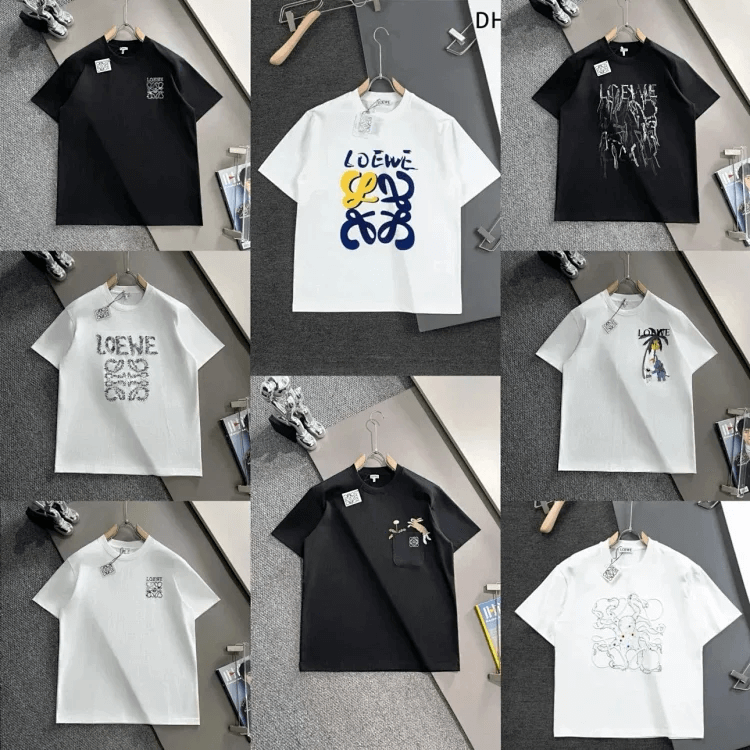 Loewe Graphic T-Shirt Collection - Multicolor