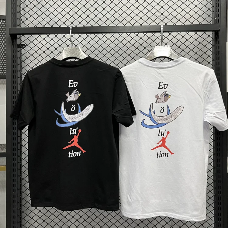 LOEWE T-Shirt with Butterfly Design White