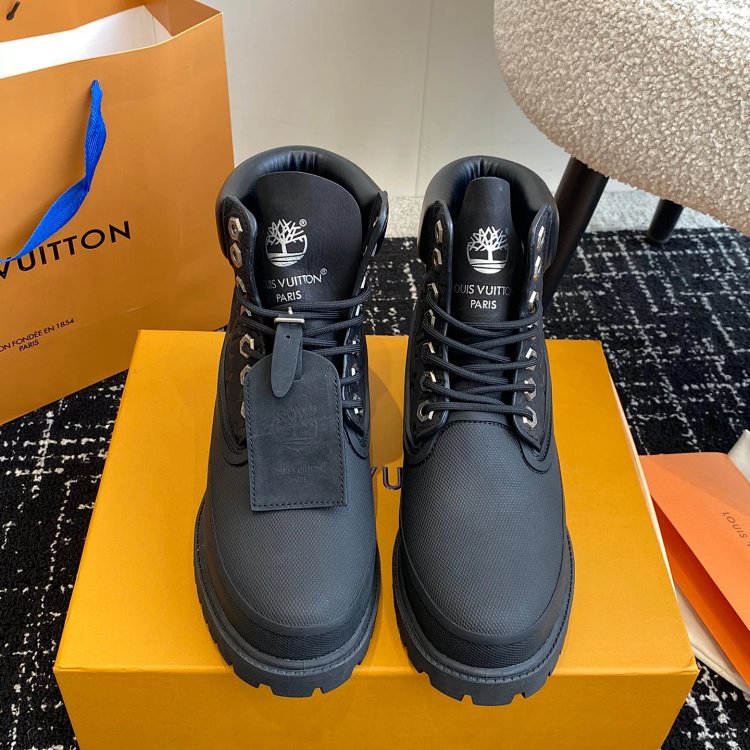 Louis Vuitton Boots Black Shoes
