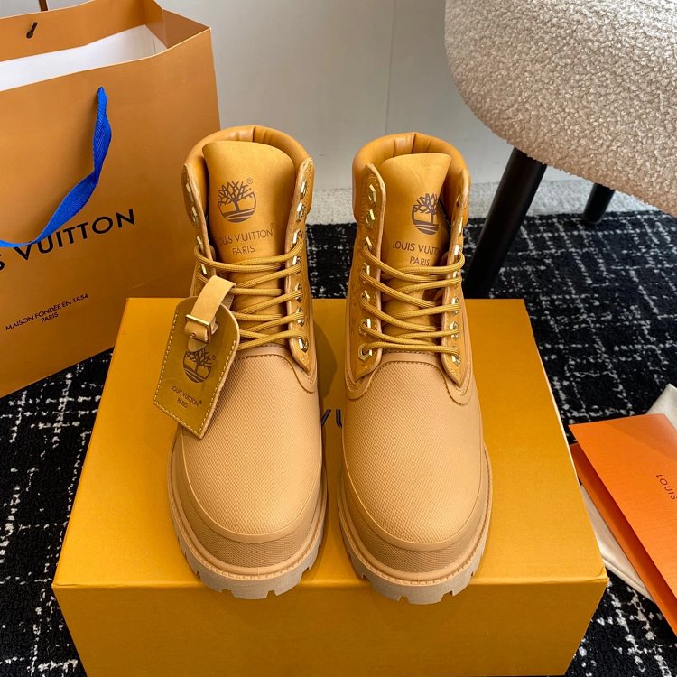 Louis Vuitton Boots Brown Shoes