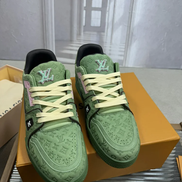 Louis Vuitton LV Green Sneakers, Shoes