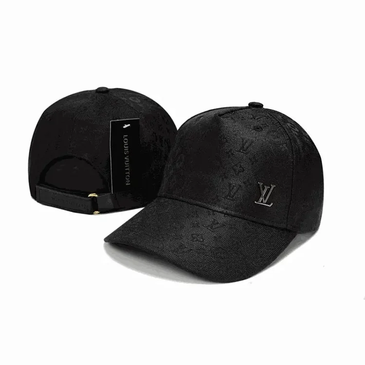 Louis Vuitton Monogram Baseball Cap Black Mise