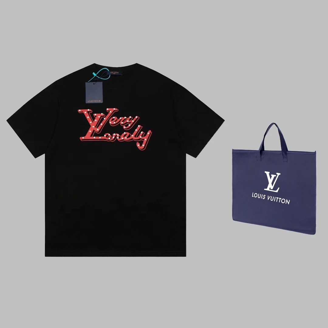 Louis Vuitton Very Lonely T-Shirt Black