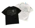 Maison Margiela Numbers Graphic T-Shirt Black/White T-Shirts