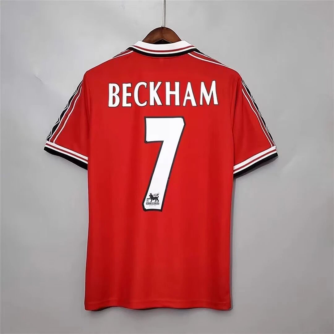 Manchester United Beckham Jersey Red