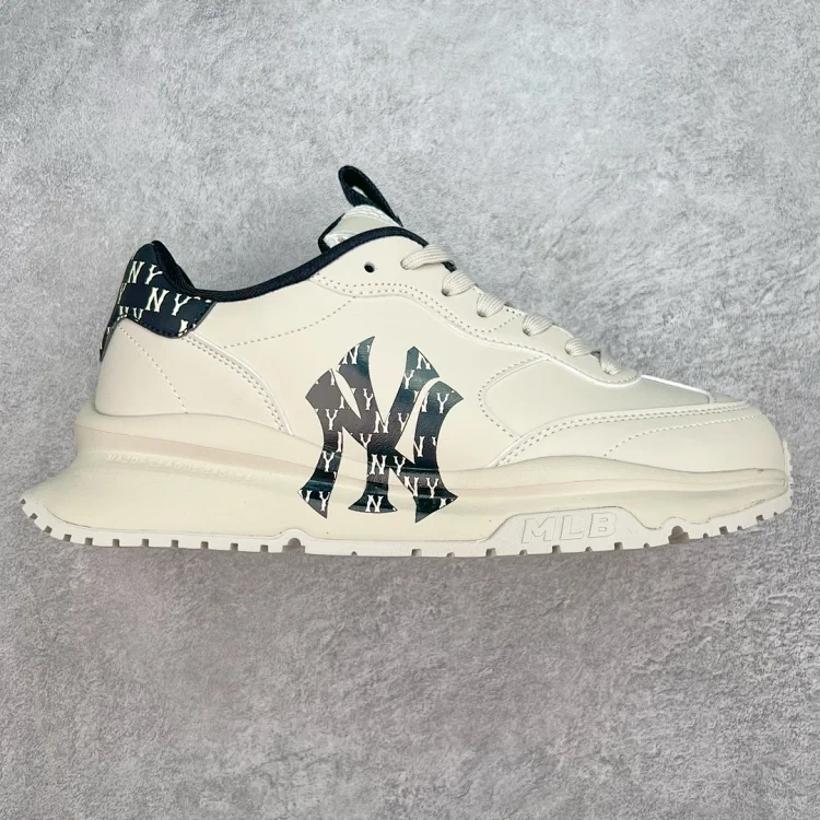 MLB NY Logo Sneakers White Shoes