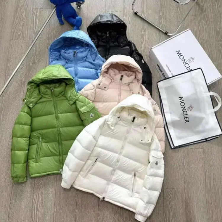 Moncler Puffer Jacket Green, Blue, Black, White, Pink Jackets