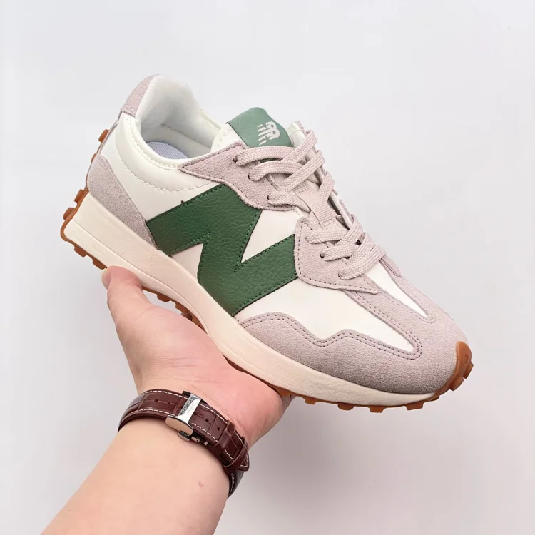 New Balance 327 Green Beige Shoes