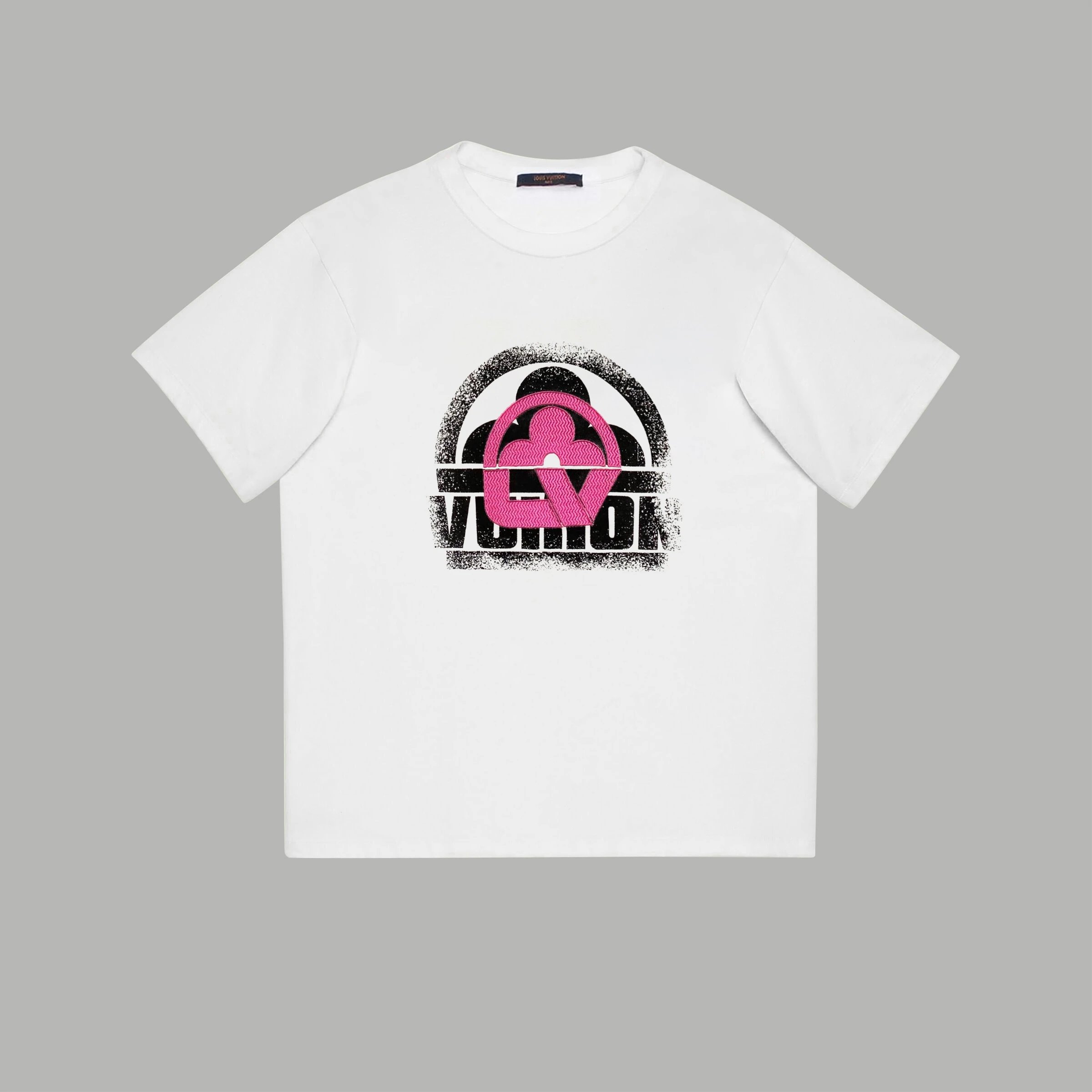Black/Green Off-White T-shirt with 'OFF' logo and printed text details