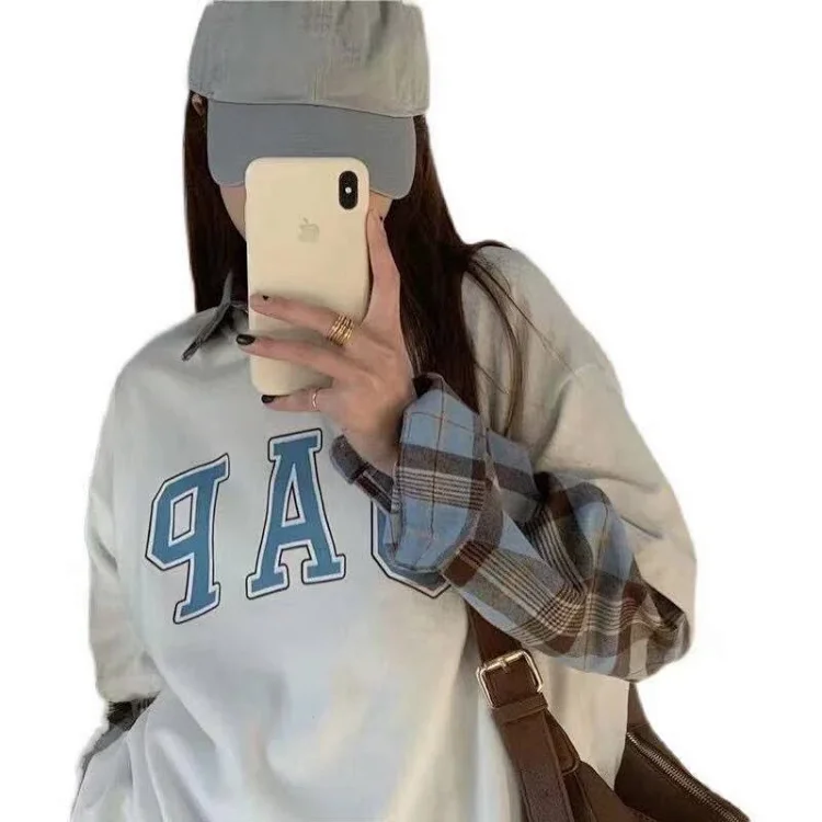 Grey Gap Logo oversized T-Shirt