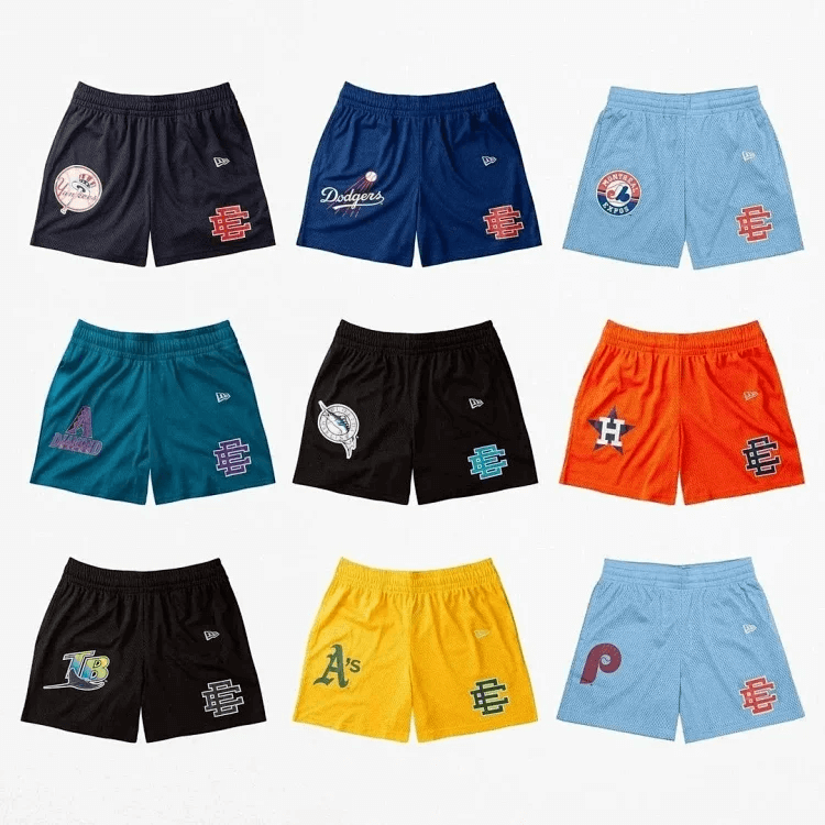 New Era Baseball Shorts Multi-color