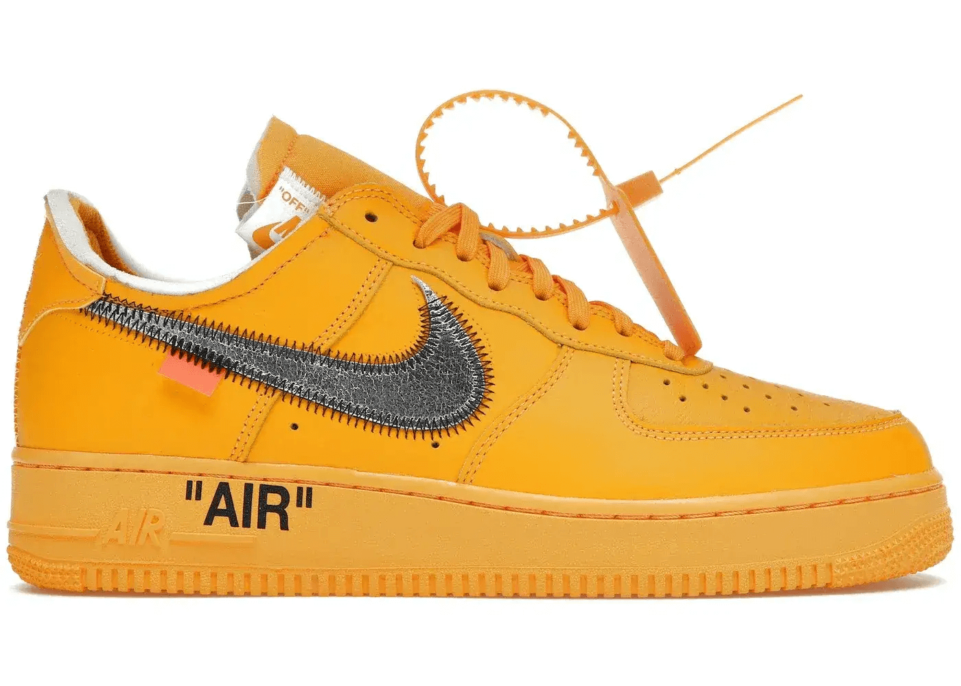Nike Air Force 1 Off-White Orange
