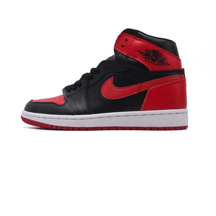 Nike Air Jordan 1 Black Red Shoes