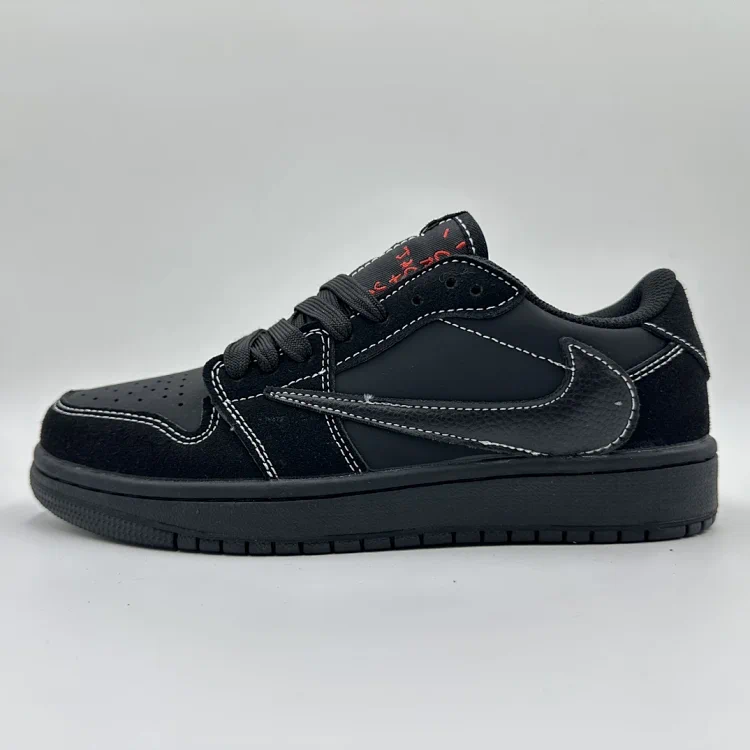 Nike Air Jordan 1 Low Black Shoes
