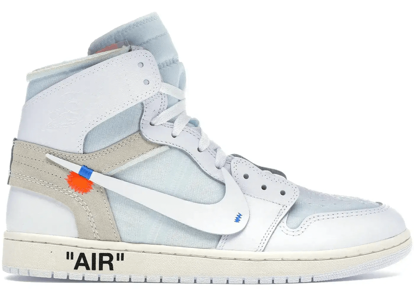 Nike Air Jordan 1 Off-White 'The Ten' White