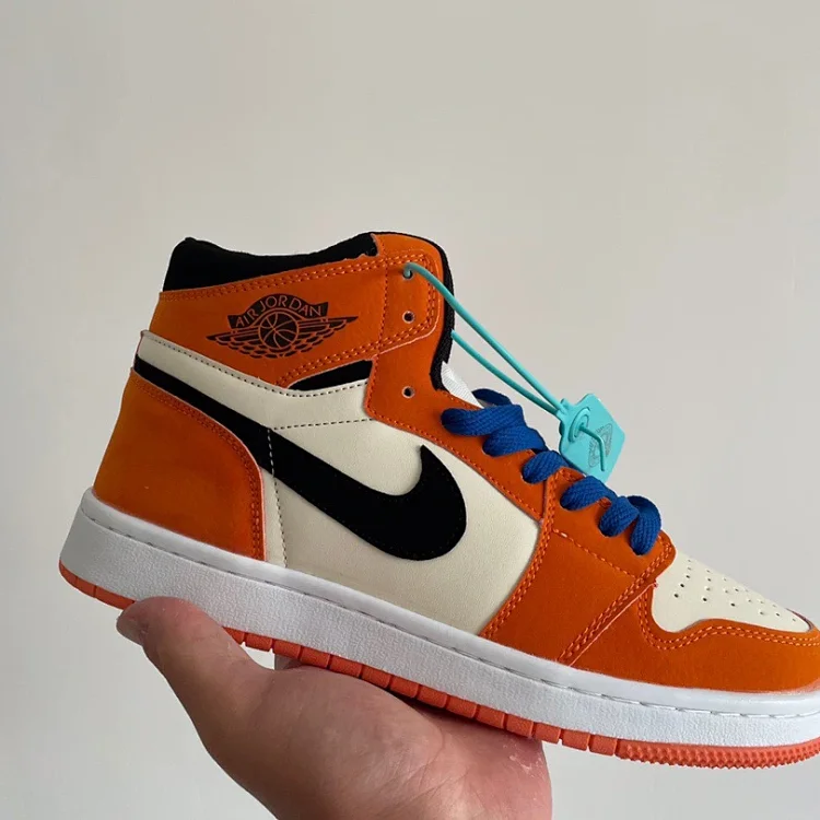Nike Air Jordan 1 Orange Shoes