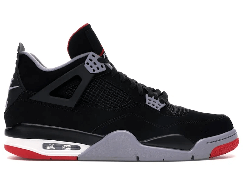 Nike Air Jordan 4 Retro Black Red