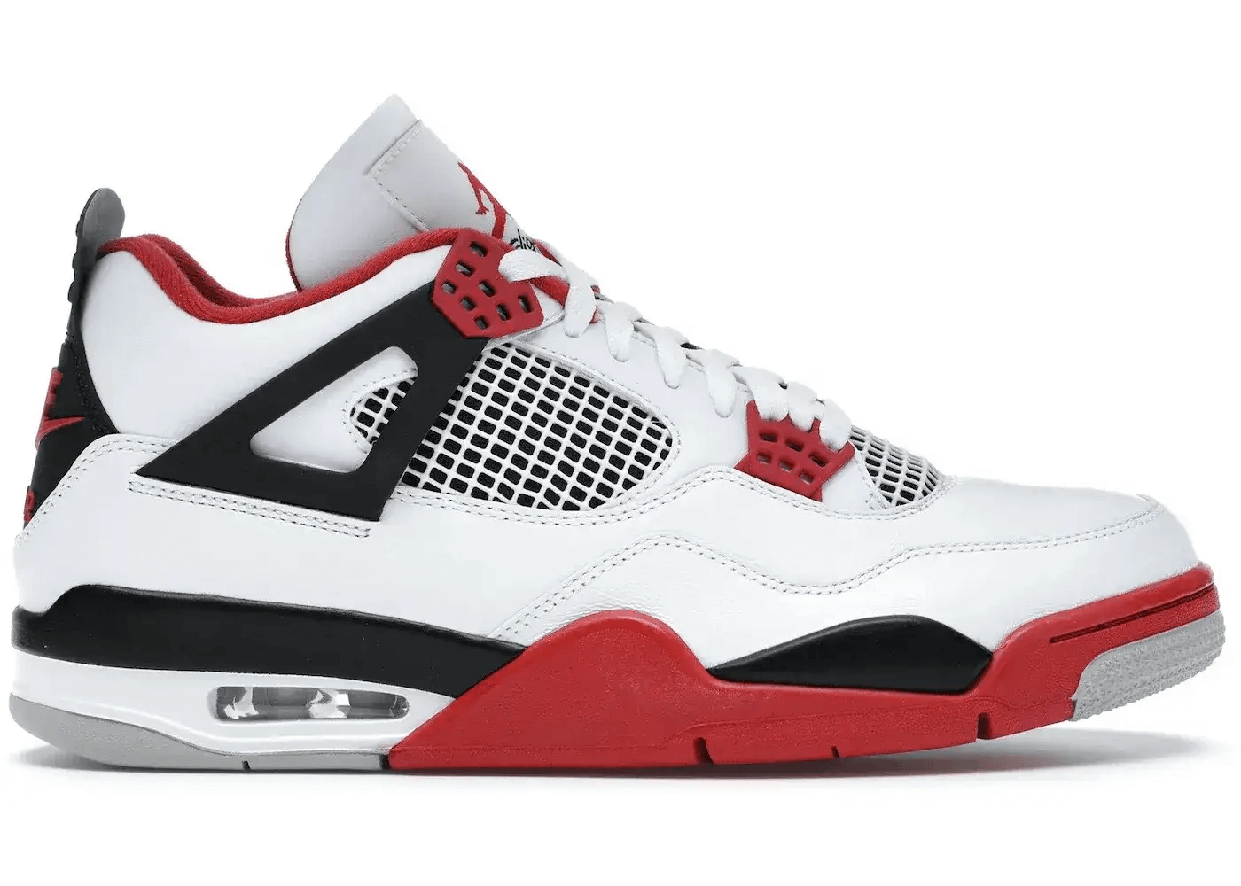 Nike Air Jordan 4 Retro Fire Red White Red Black