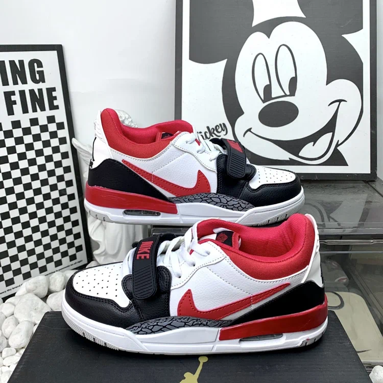 Nike Air Jordan Legacy Red White Black Shoes
