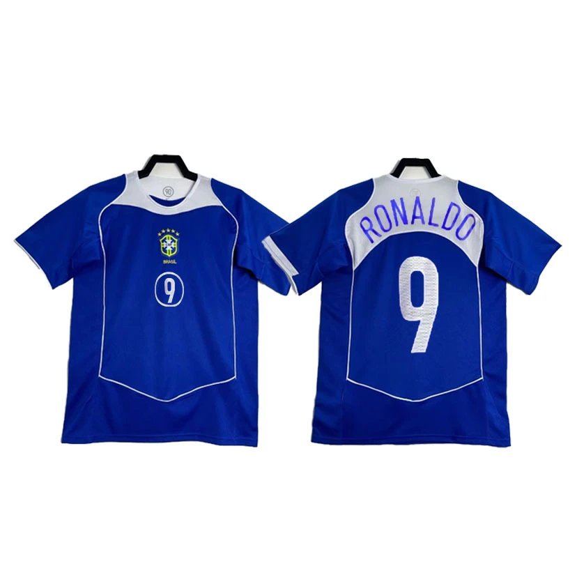 Nike Brazil National Team Ronaldo #9 Jersey Blue