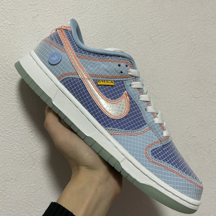 Nike Dunk Low - Blue and Orange Shoes