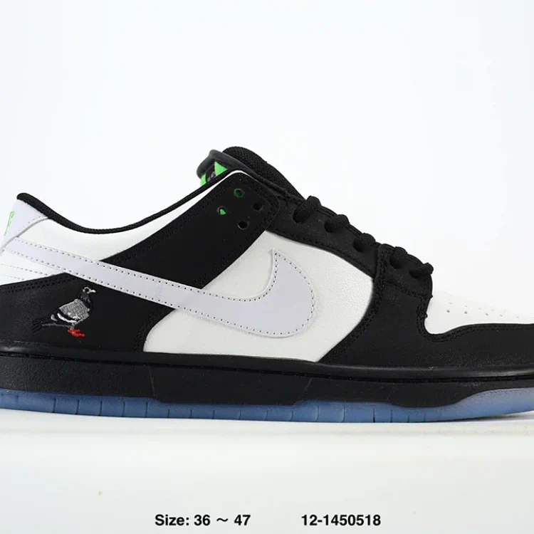 Nike Dunk Low Black and White Shoes