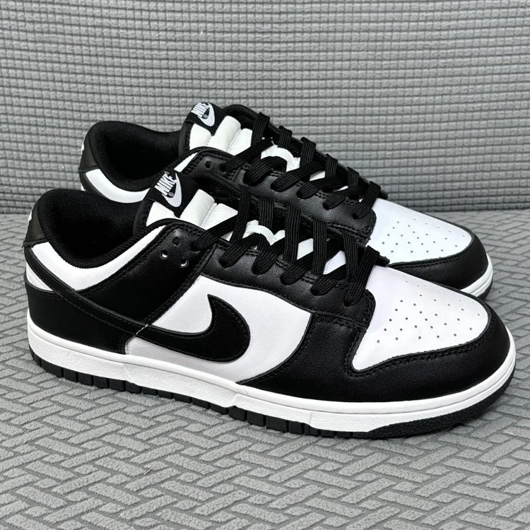 Nike Dunk Low Black and White Shoes