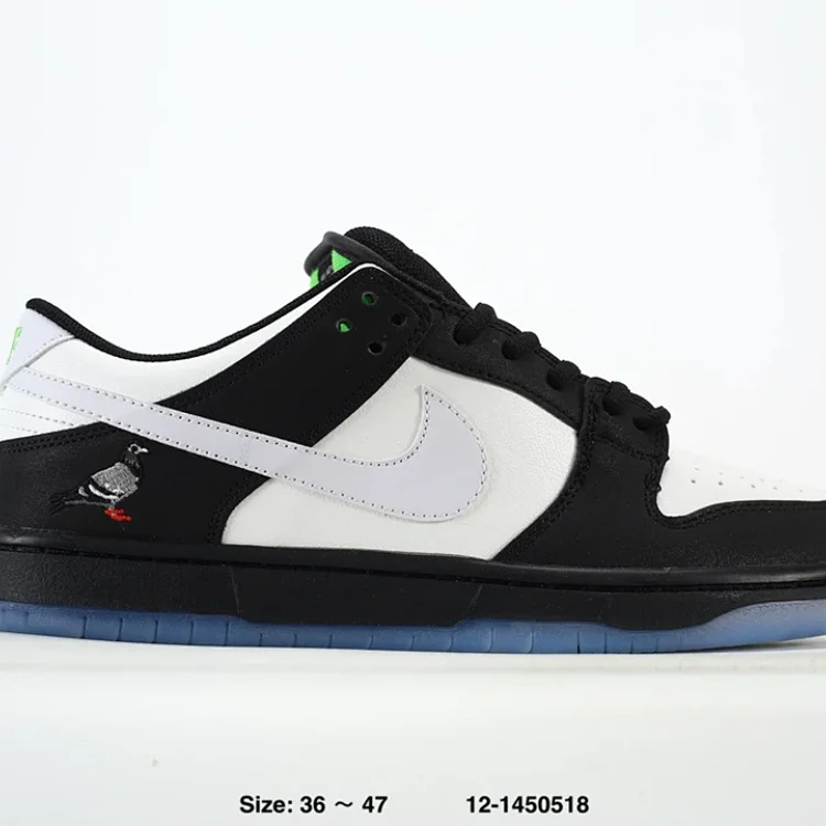 Nike Dunk Low Black and White Shoes