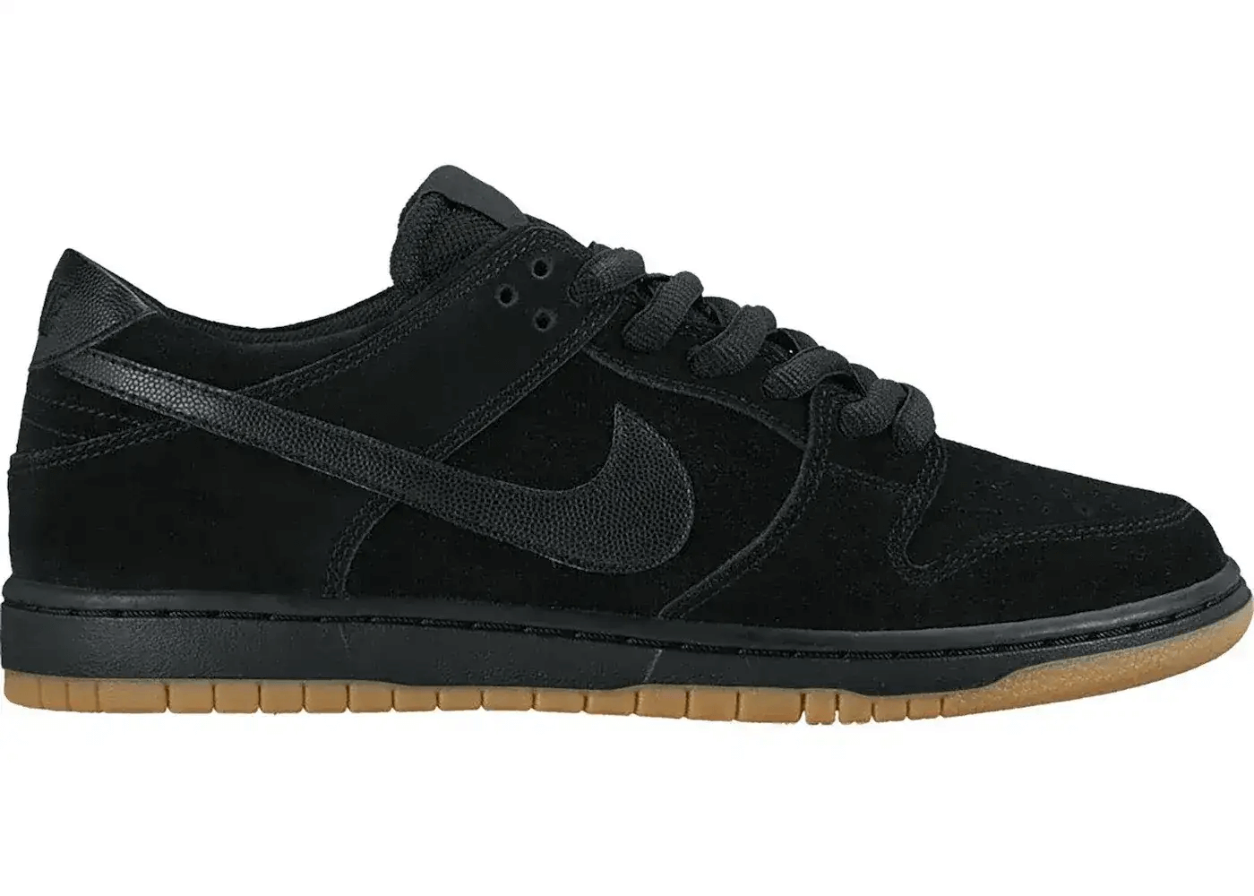 Nike Dunk Low Black Suede