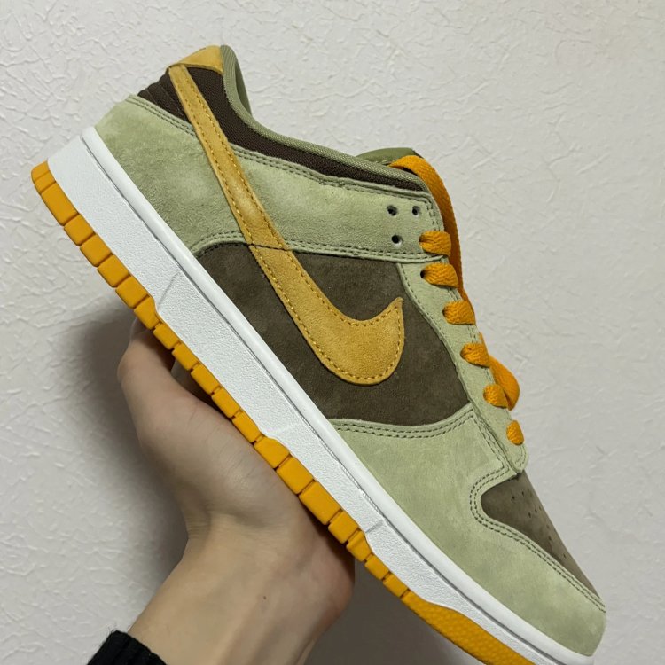 Nike Dunk Low Green/Yellow Shoes