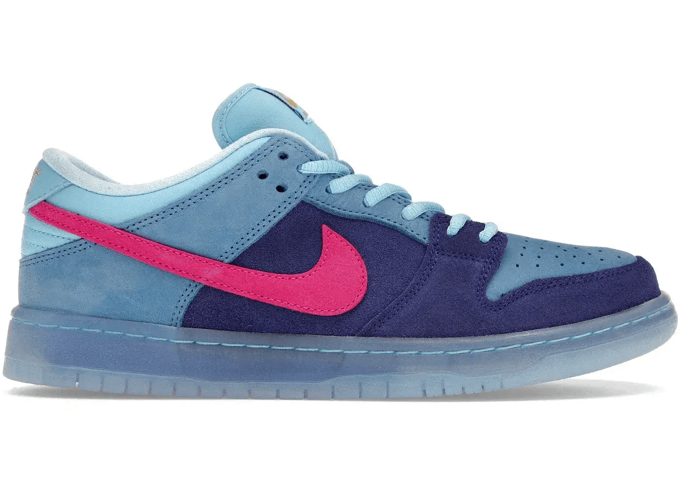 Nike Dunk Low Light Blue Navy Pink