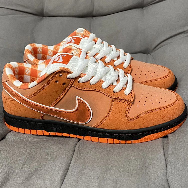 Nike Dunk Low Orange Shoes