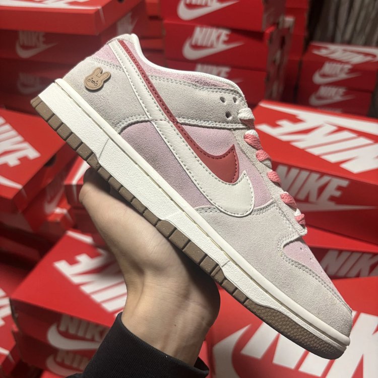Nike Dunk Low Pink Red Shoes