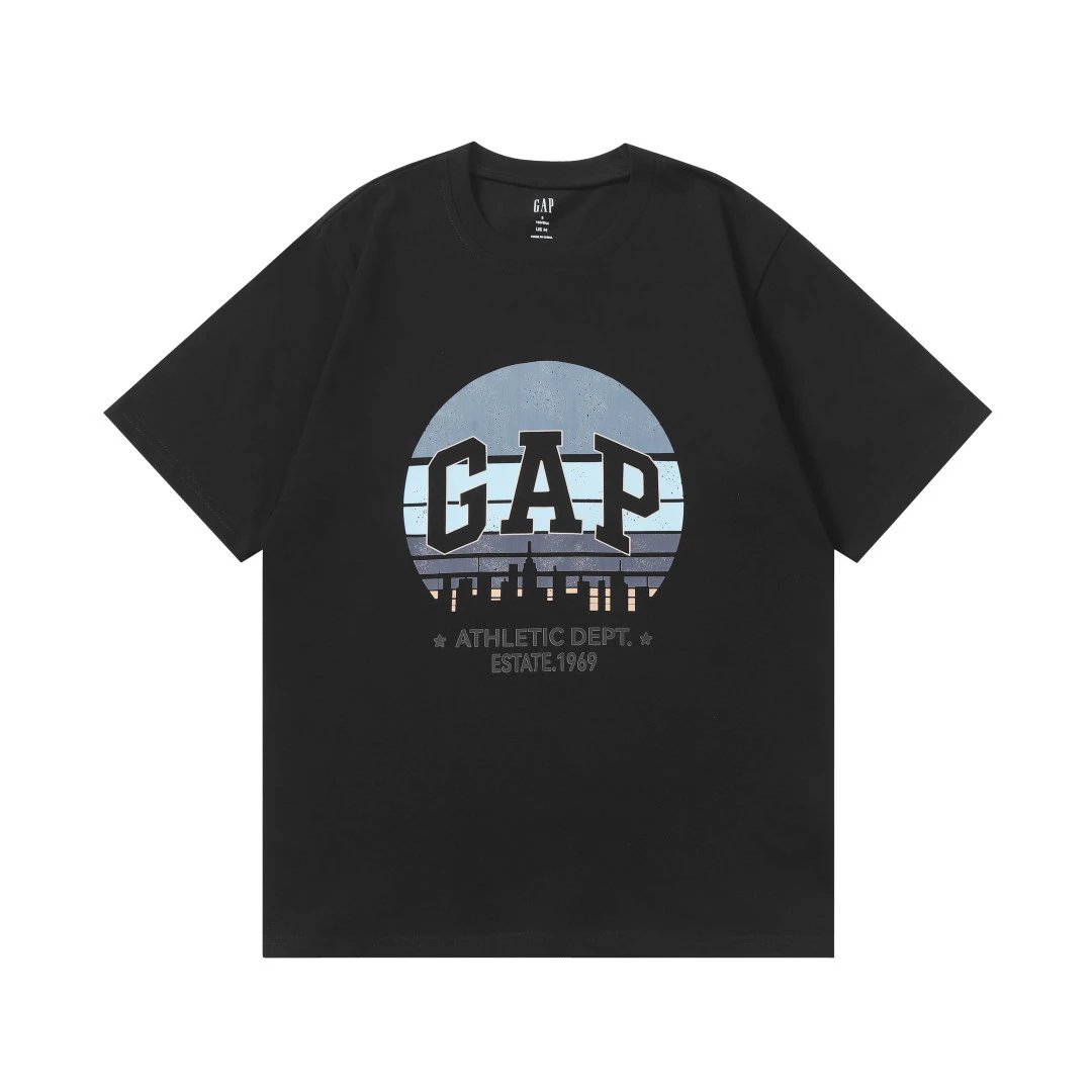 Burberry Thorn and Logo Print Cotton Oversized T-shirt with blue thorn wreath graphic