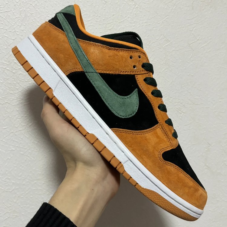 Nike Dunk Low Sneakers Orange Shoes