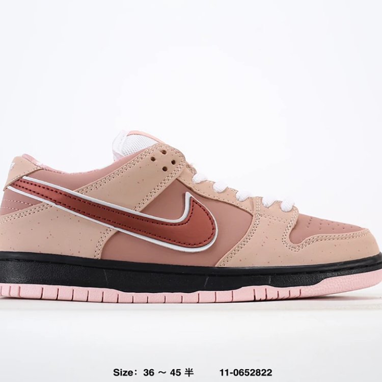 Nike Dunk Low Sneakers, Pink, Shoes