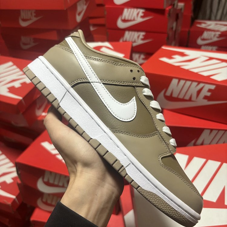 Nike Dunk Low Tan Shoes