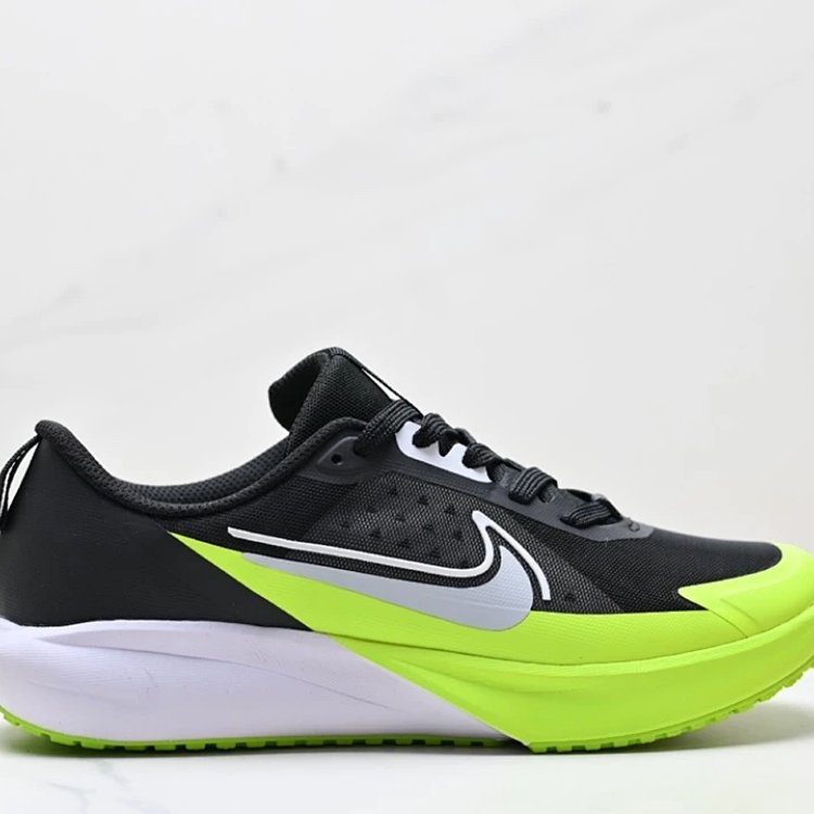 Nike Running Shoe Black Neon Green Shoes
