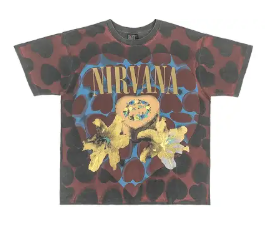 Nirvana Graphic T-Shirt - Black/Red - T-Shirts
