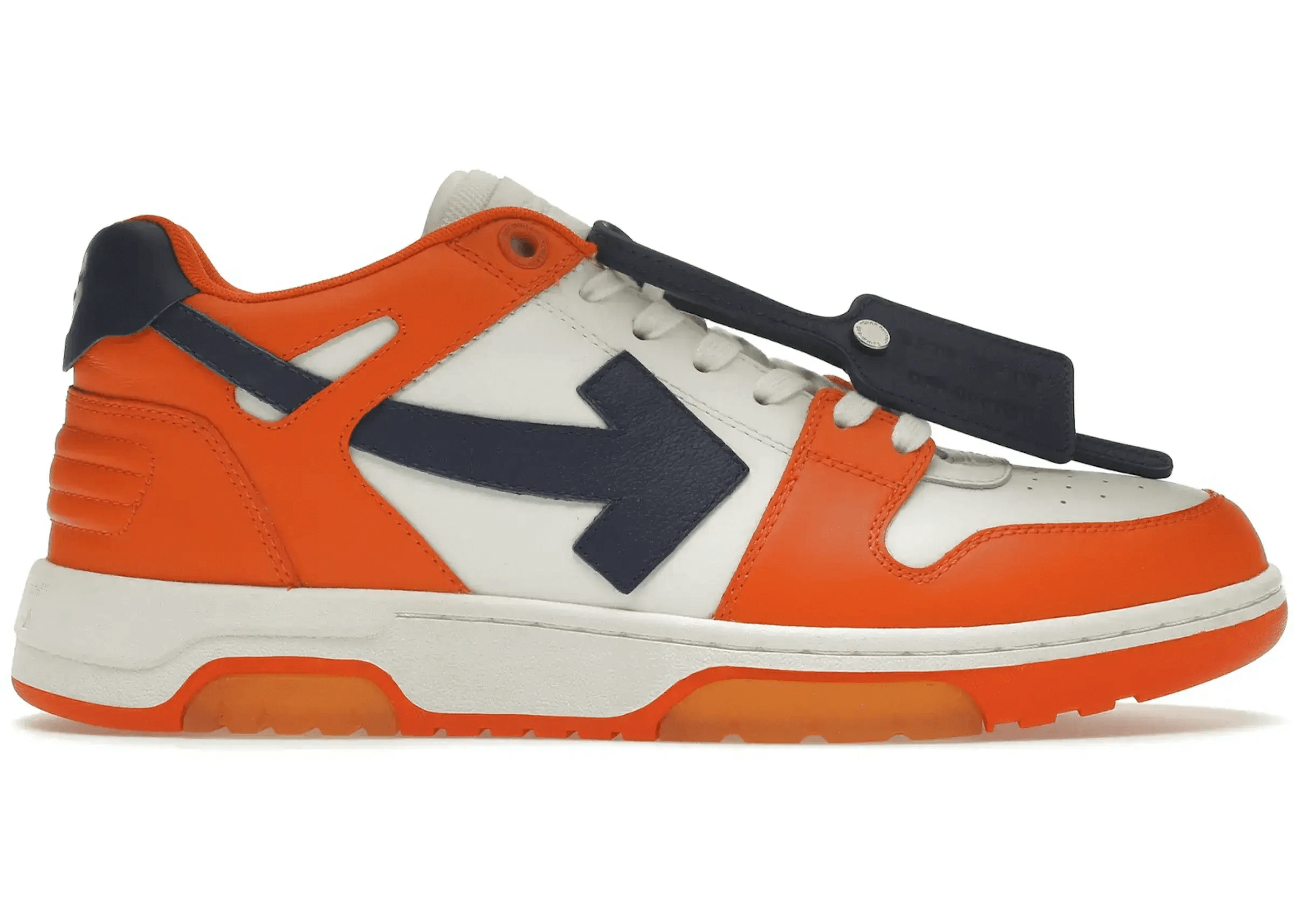 Off-White Arrow Low Top Sneakers Orange
