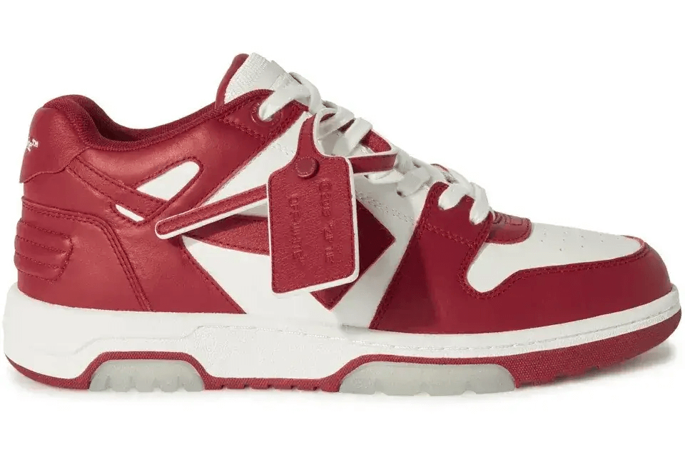 Off-White Low-Top Sneaker Red White