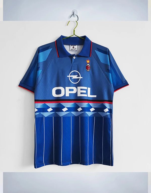 Opel AC Milan Football Shirt Blue