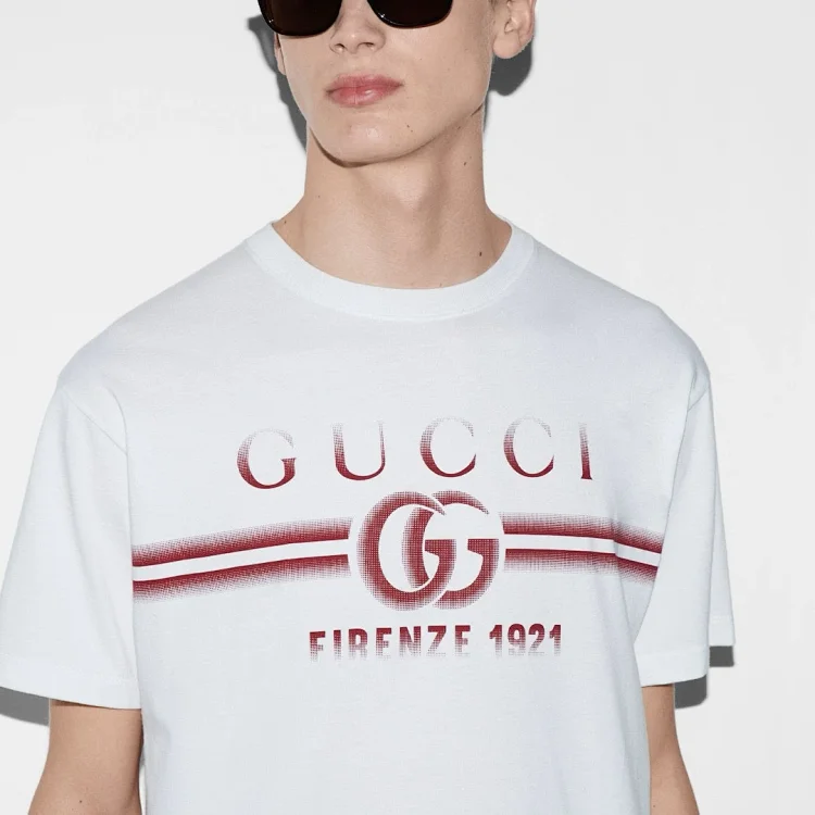 Palace x Gucci T-shirt Black and White