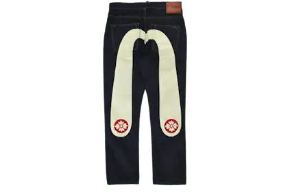 Pants with Unique Design Dark Navy Pants
