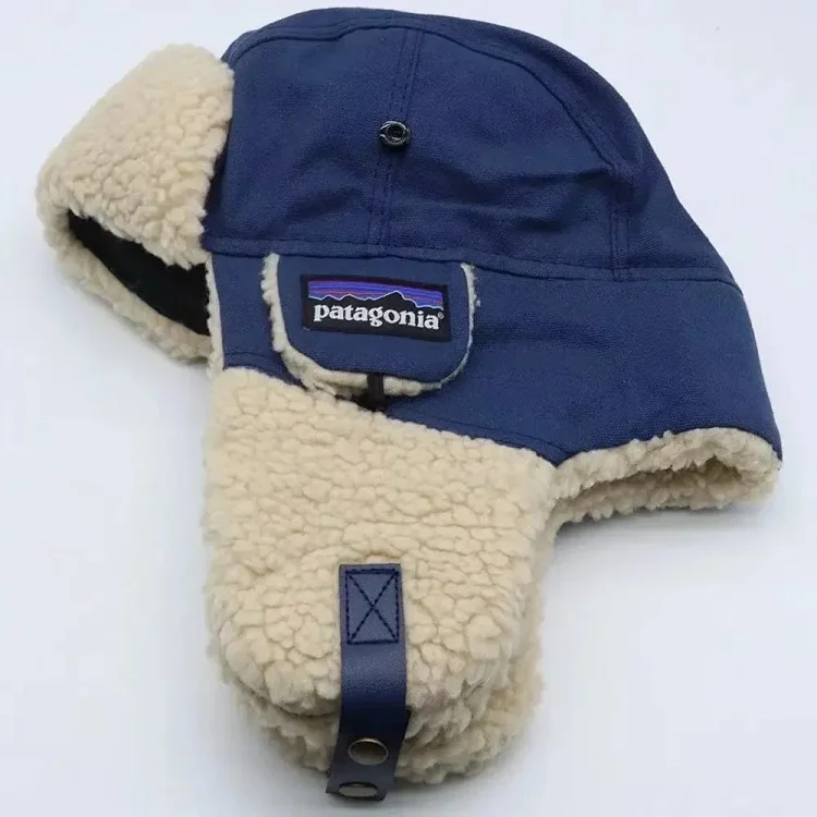 Patagonia Fleece-lined Cap Blue Mise