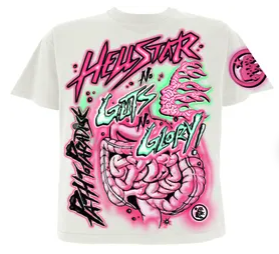 Path to Paradise Hellstar T-Shirt Pink T-Shirts