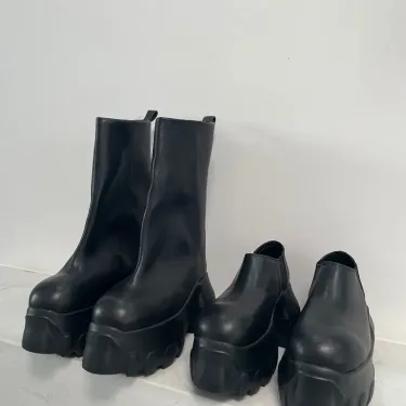 rick Owens Chelsea Boots, Black, Shoes