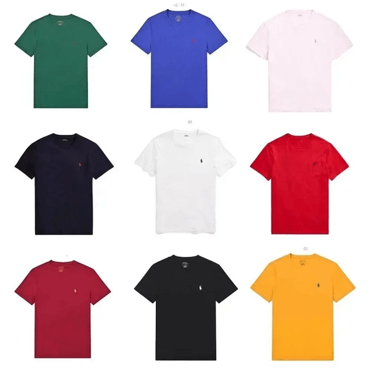 Polo Ralph Lauren custom slim fit jersey crewneck cotton T-shirt, pony-embroidered
