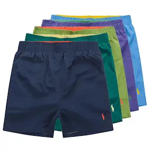 Polo Ralph Lauren Men's Classic Fit Swim Trunks Navy Pants
