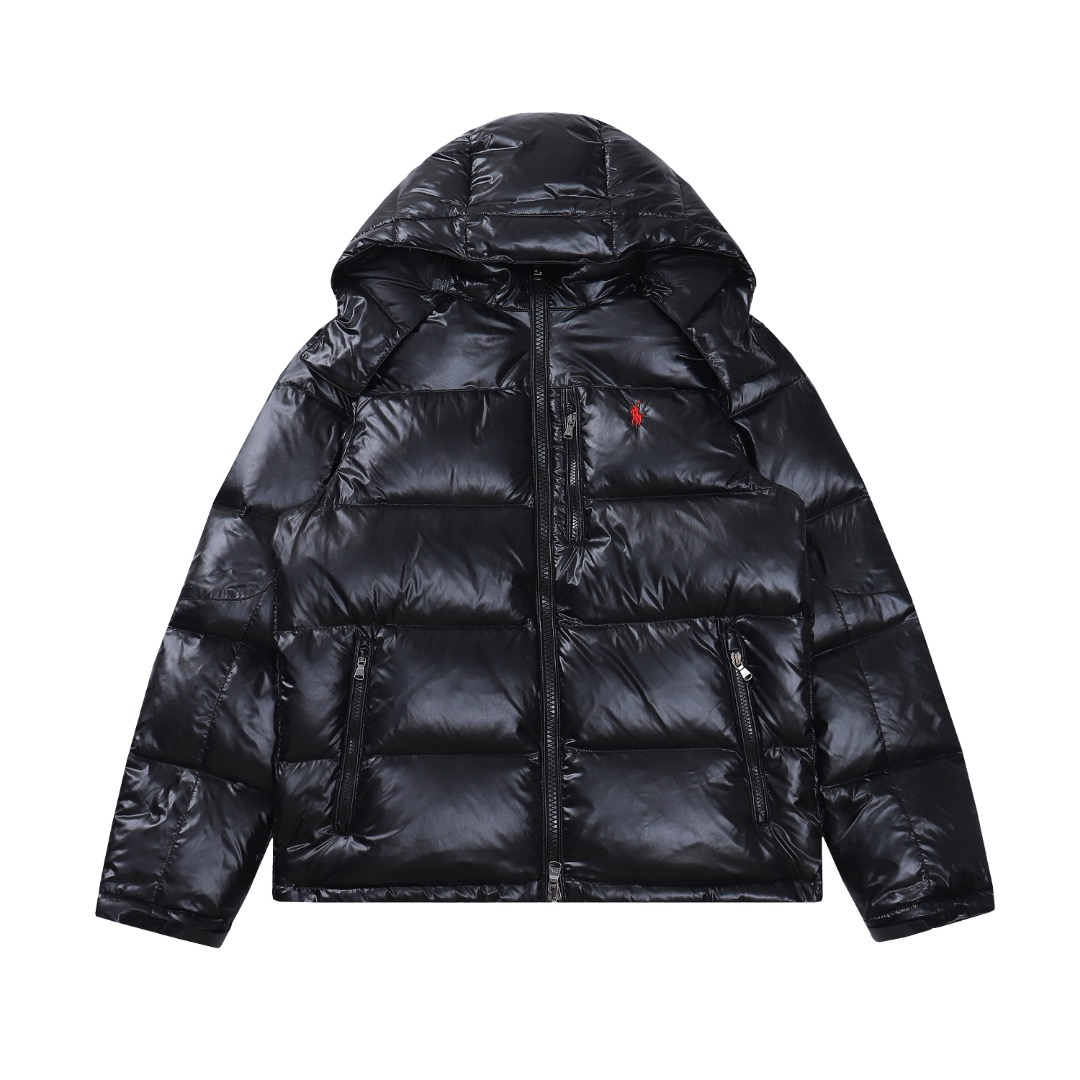 Polo Ralph Lauren Puffer Jacket Navy Blue Jackets